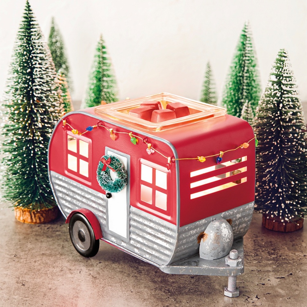 Christmas Camper Scentsy Warmer RARE NIB